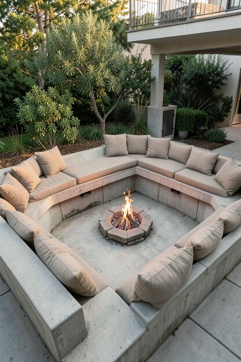 Sunken Conversation Pit