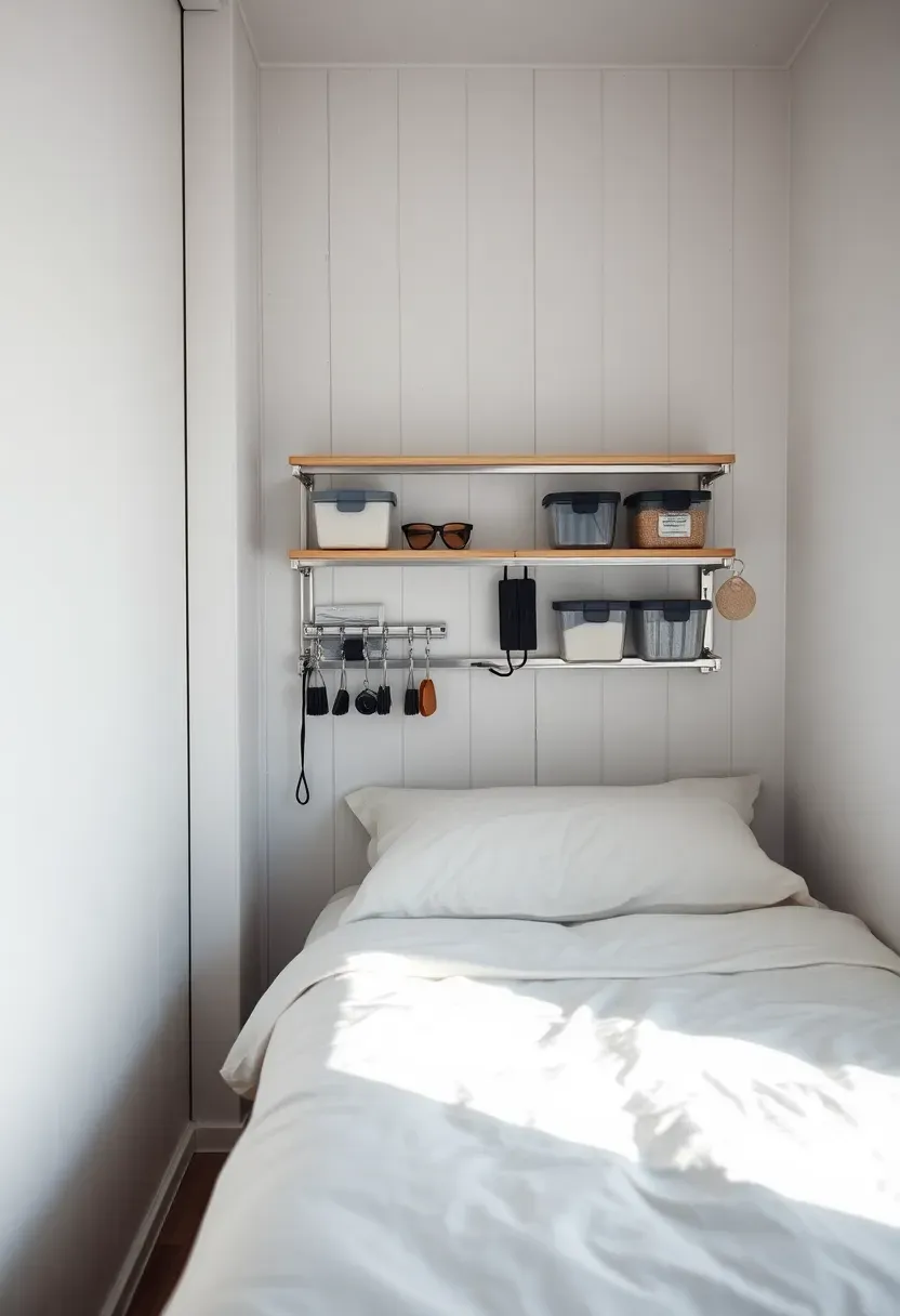 Magnetic Wall Strip System for Customizable Storage