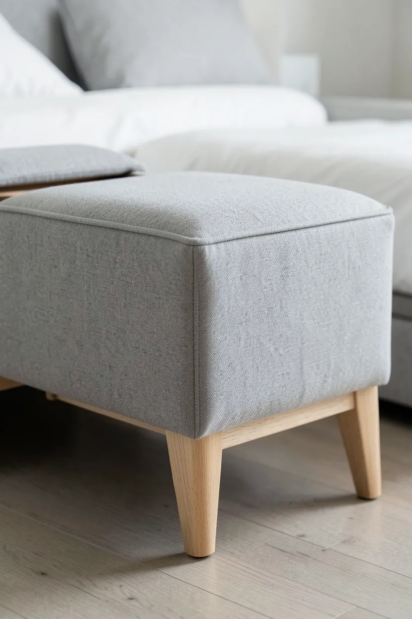 Multi-Functional Ottoman with Storage