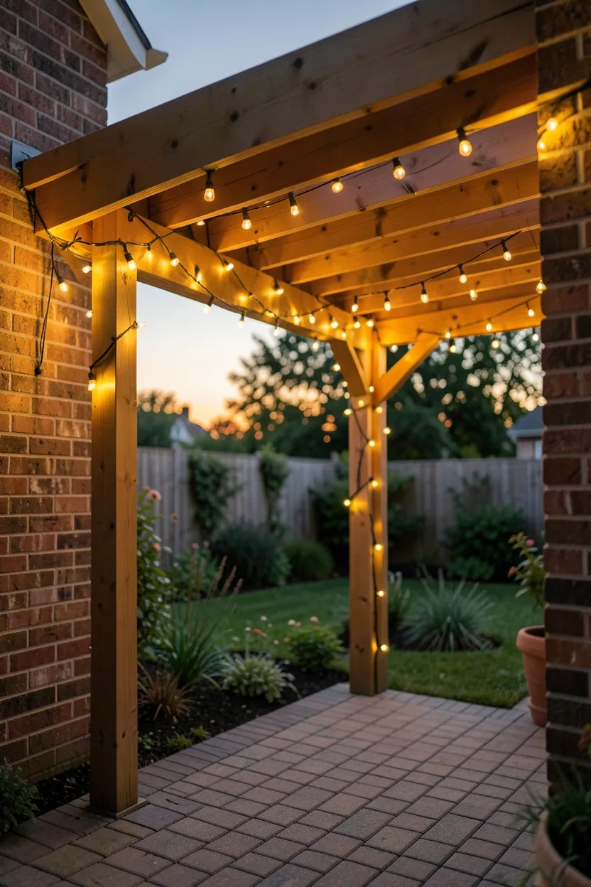 Pergola with Retractable Canopy
