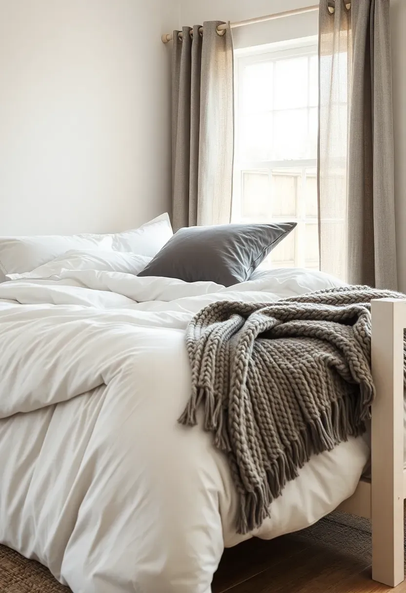 Layered Grey White Textile Paradise