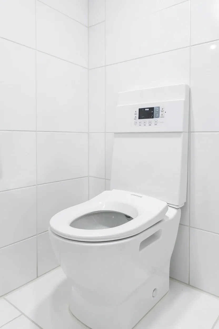 Smart Toilet with Bidet Features