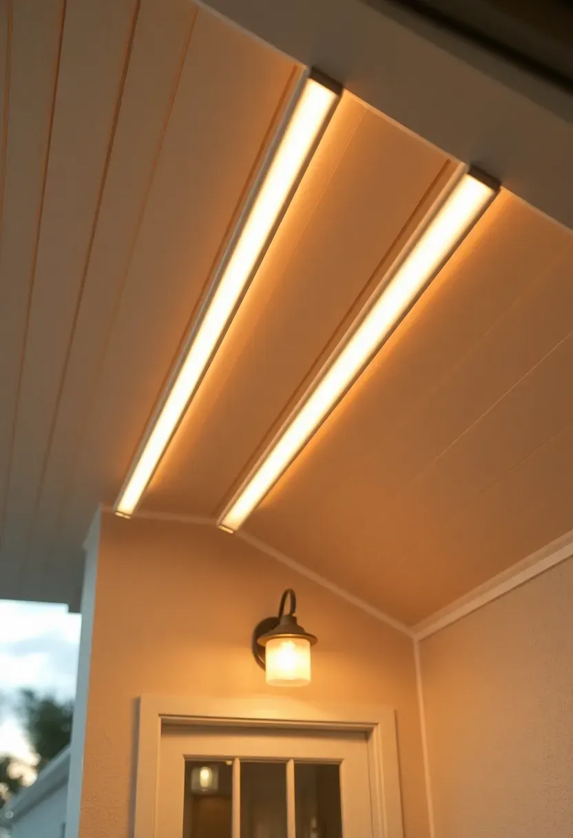 Linear LED icicle alternative