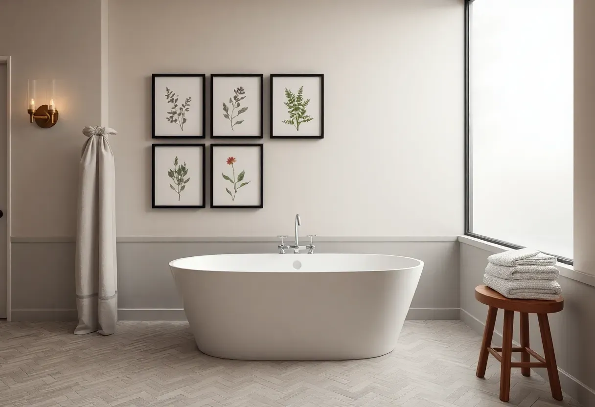 21 Bathroom Picture Ideas for Steamy Walls