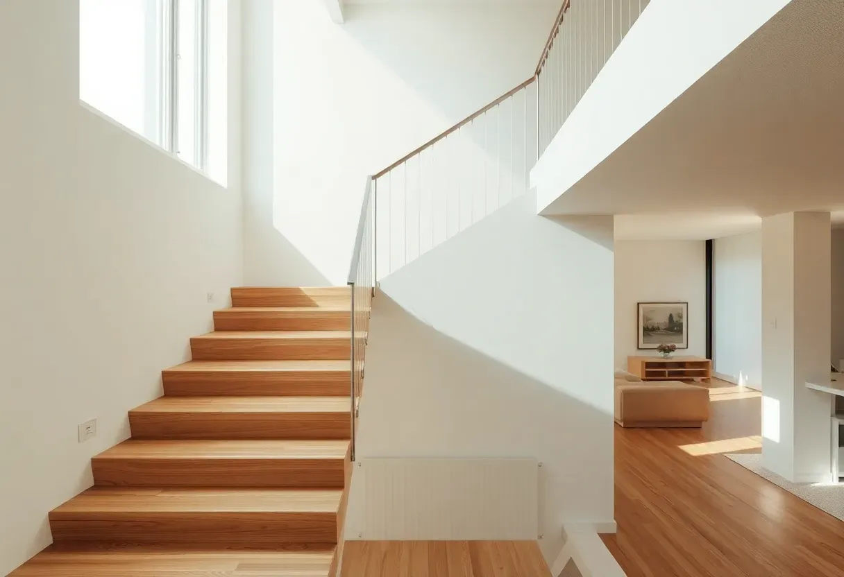 29 AI Staircase Design Ideas to Transform Your Home's Vertical Space