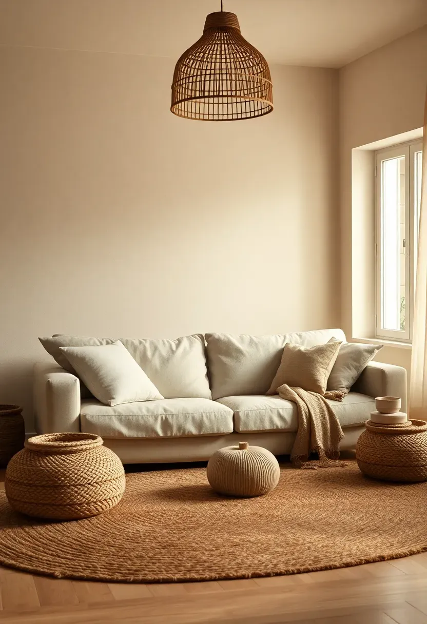 Minimal boho styling with layered texture