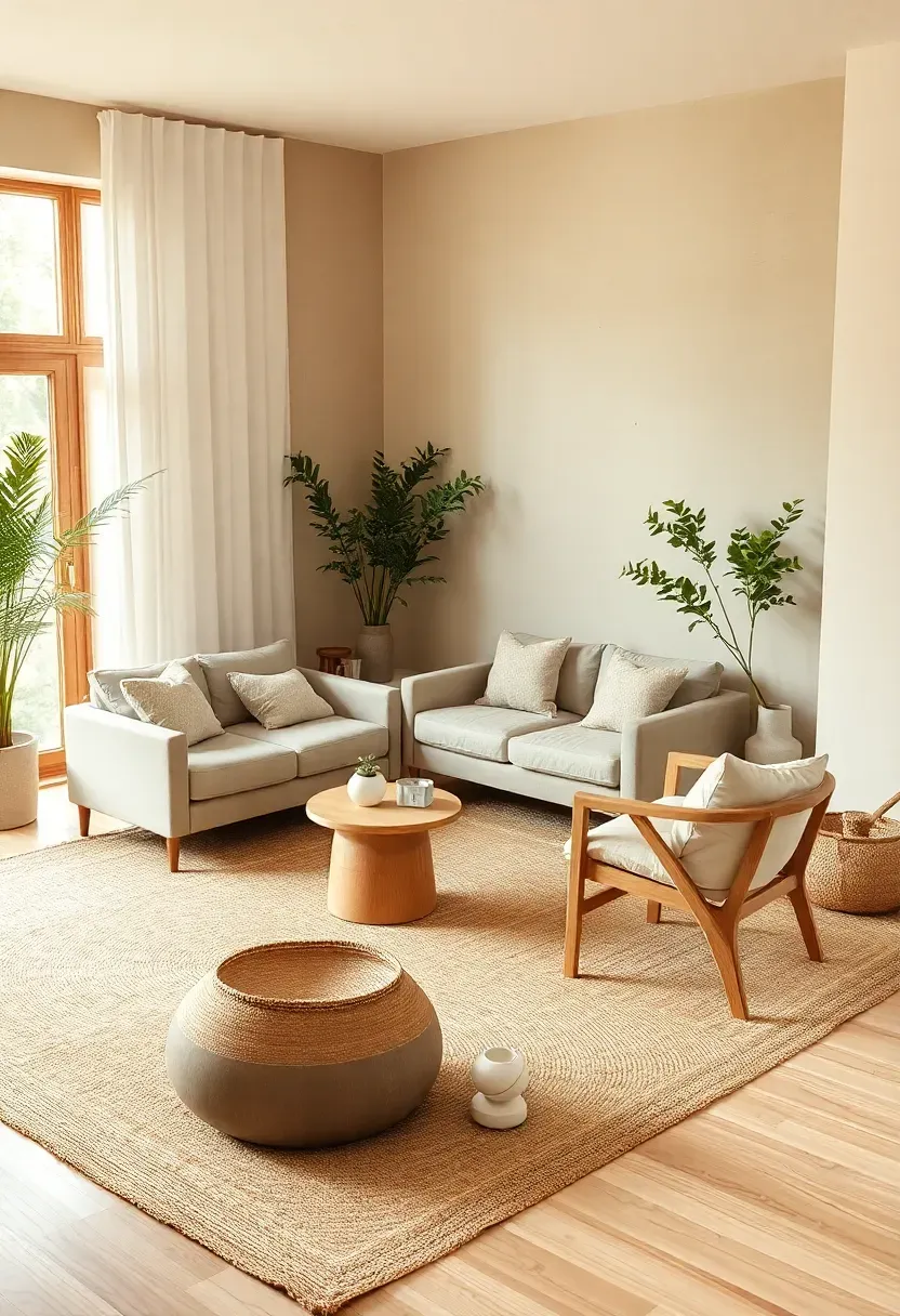 Rug-Led Conversation Zone