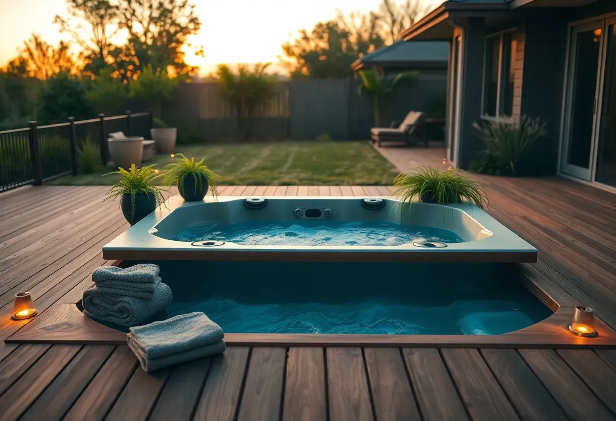 27 Backyard Hot Tub Ideas