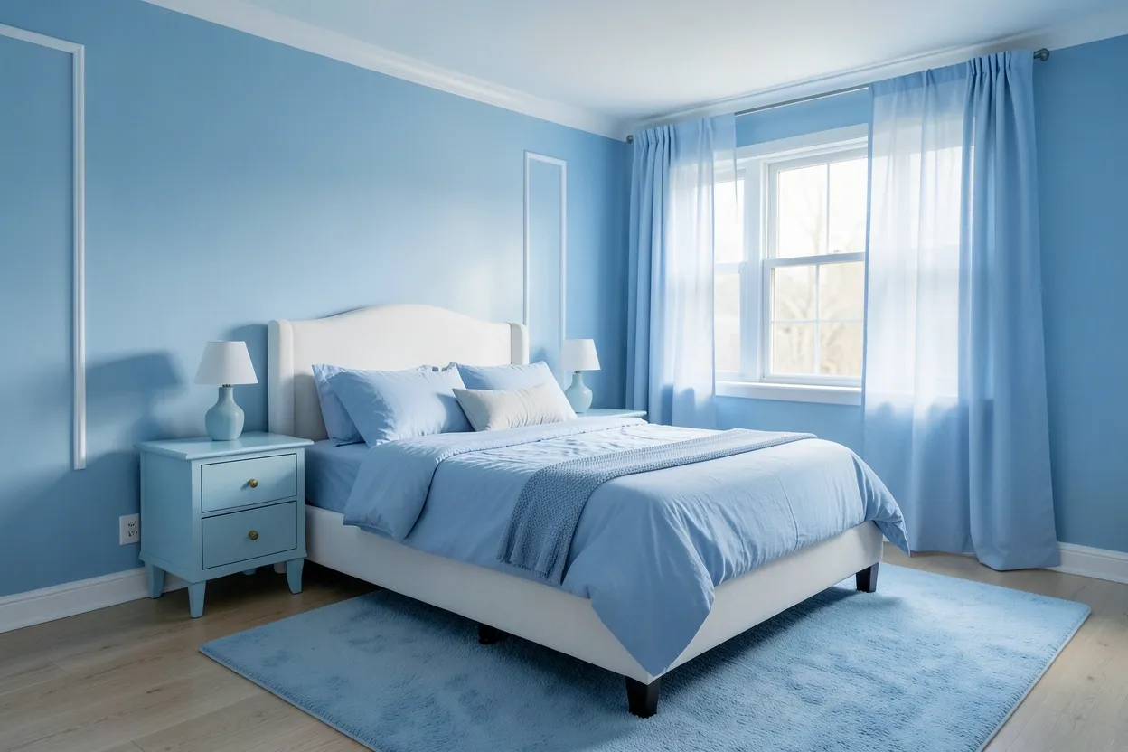 29 Calming Light Blue Bedroom Ideas for Restful Interiors
