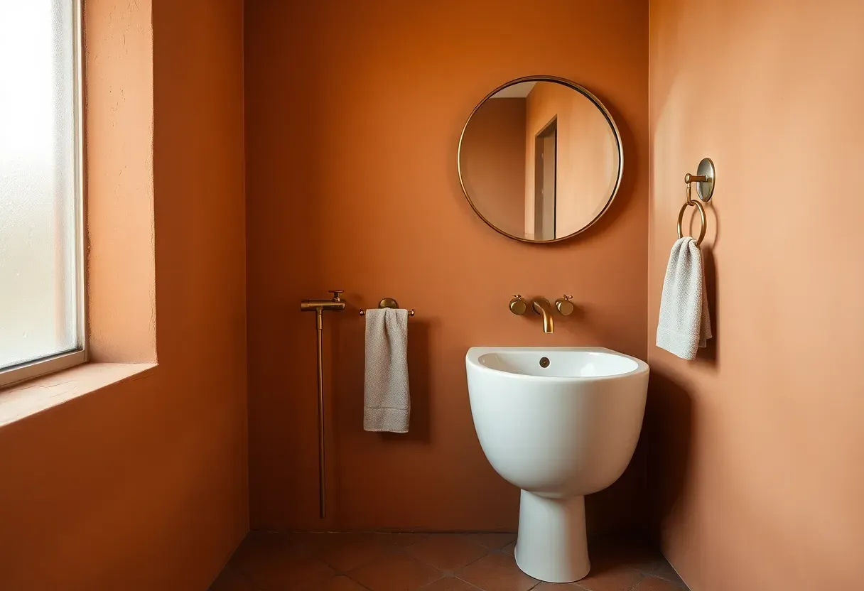 21 Small Bathroom Color Trends for 2026