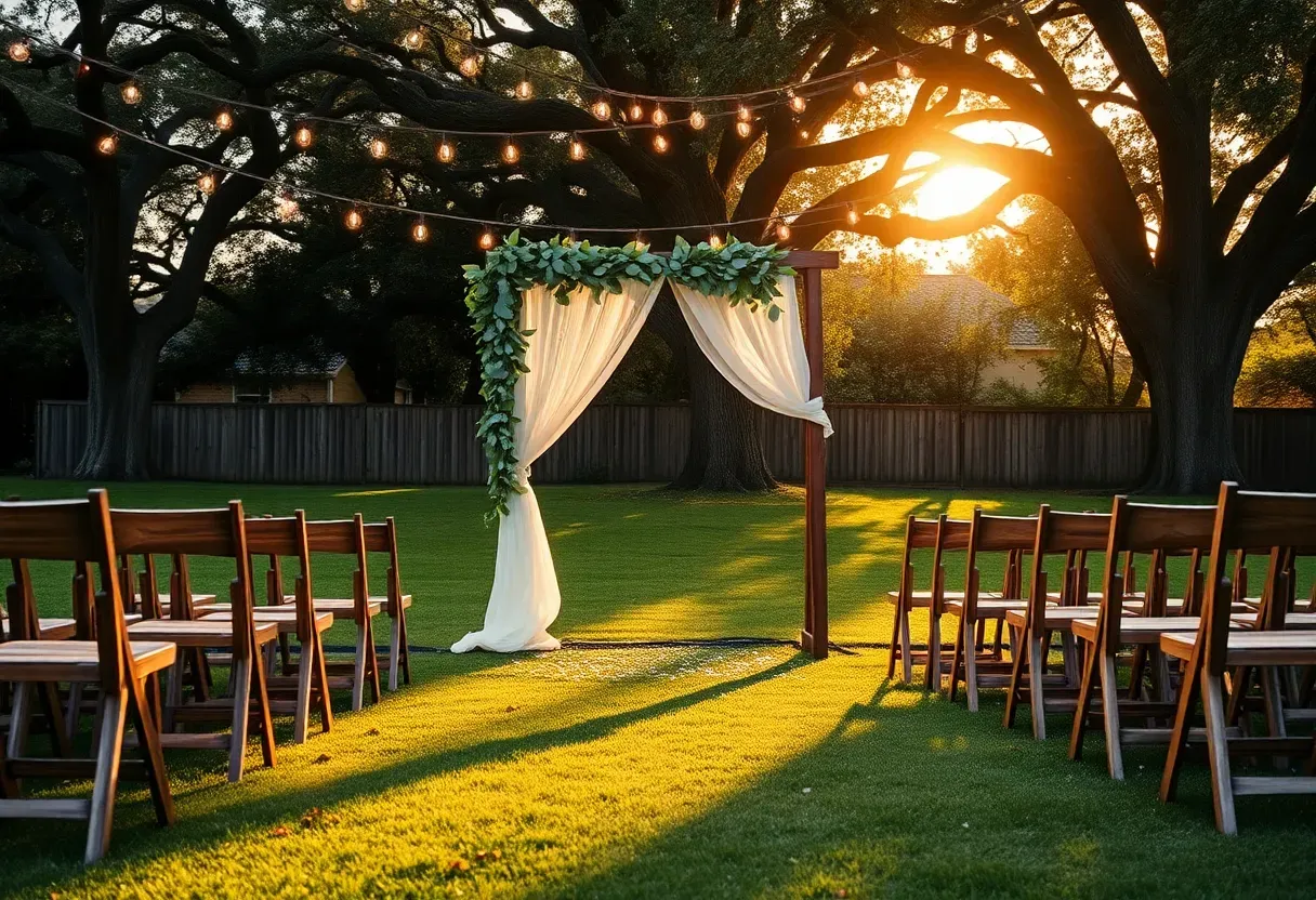 25 Backyard Wedding Ideas