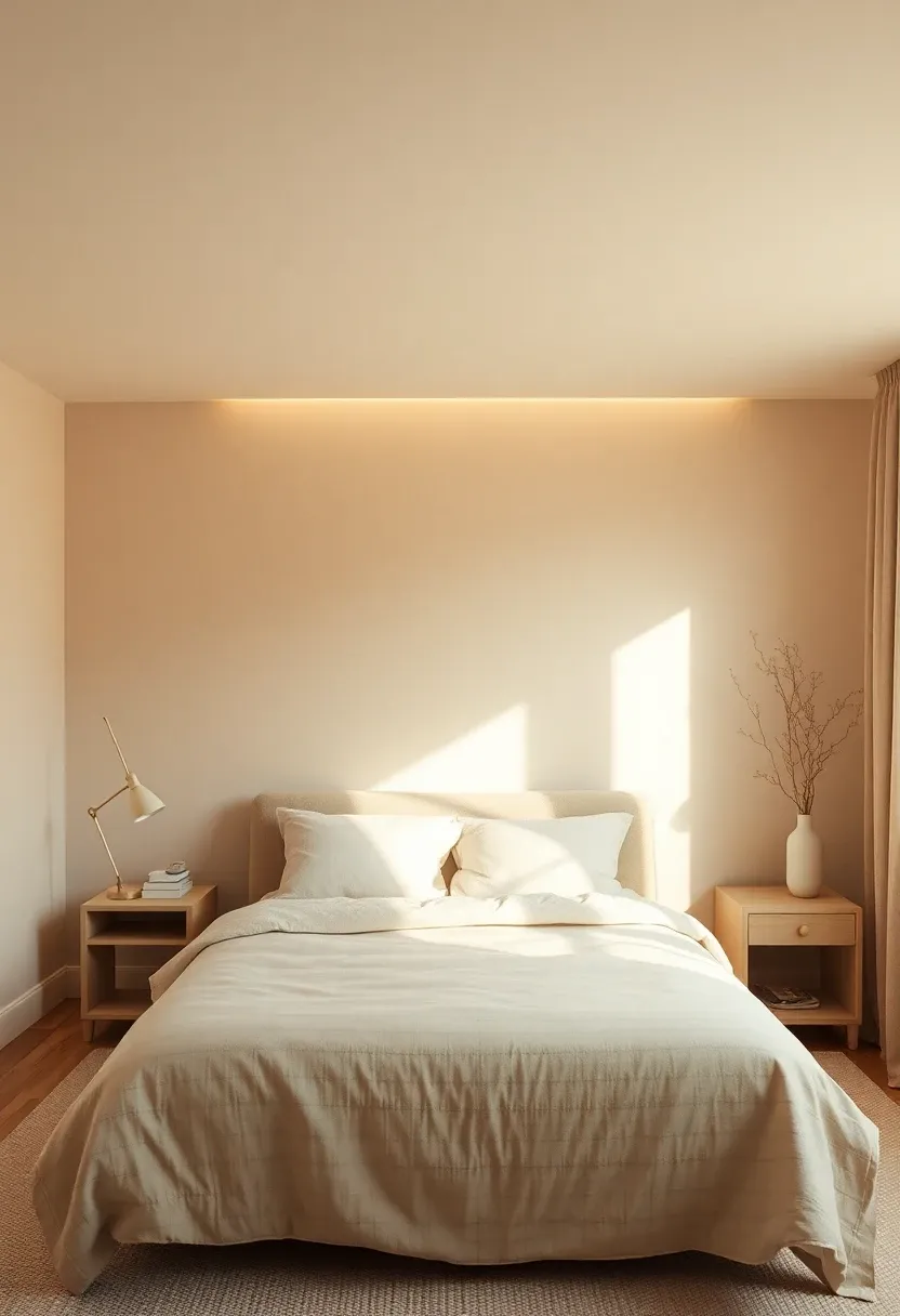 Tone-on-tone ceiling and trim wash