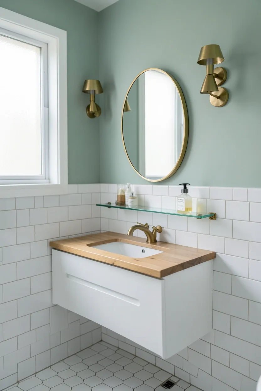 21 Simple Bathroom Ideas on a Budget for Renters