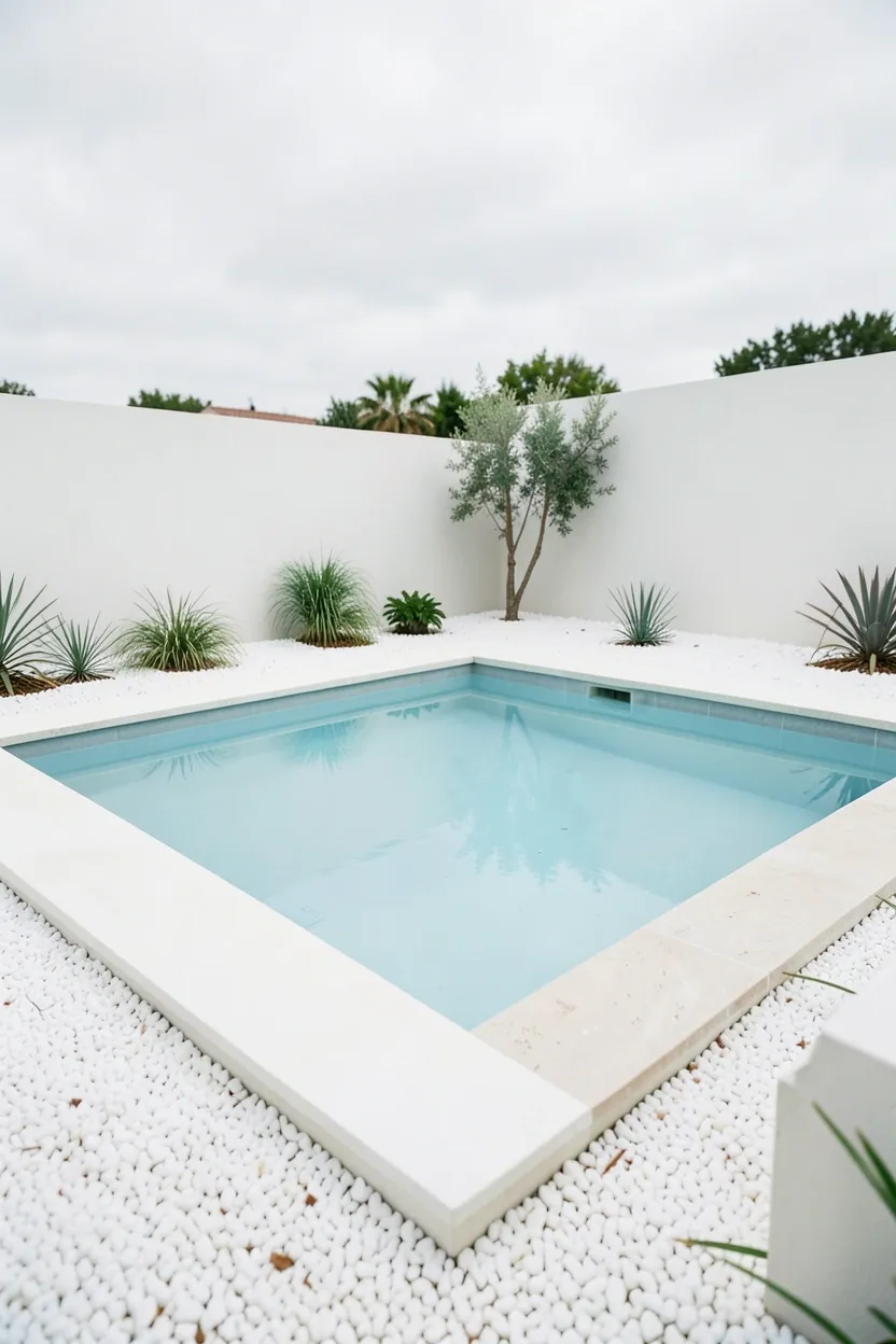 Geometric Minimalist Pool