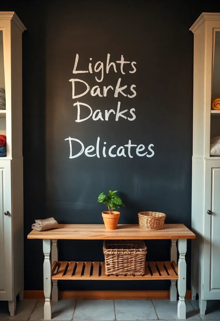 Hyper-realistic frontal view of black chalkboard wall with white chalk writing reading 
