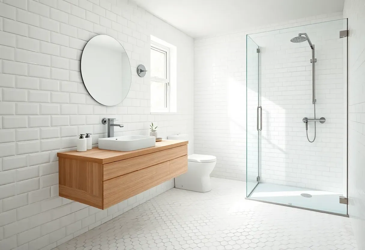 29 Scandinavian Bathroom That Refresh Your Bathroom Design