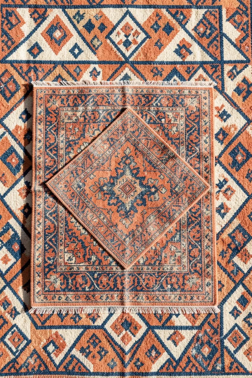 Moroccan-Style Outdoor Rug Layout