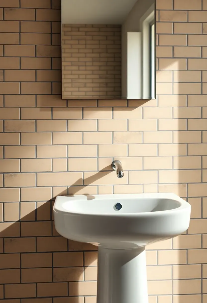 Clear glass mason jars holding cotton balls, Q-tips, and bath salts on a wooden bathroom shelf — affordable renter-friendly organizers