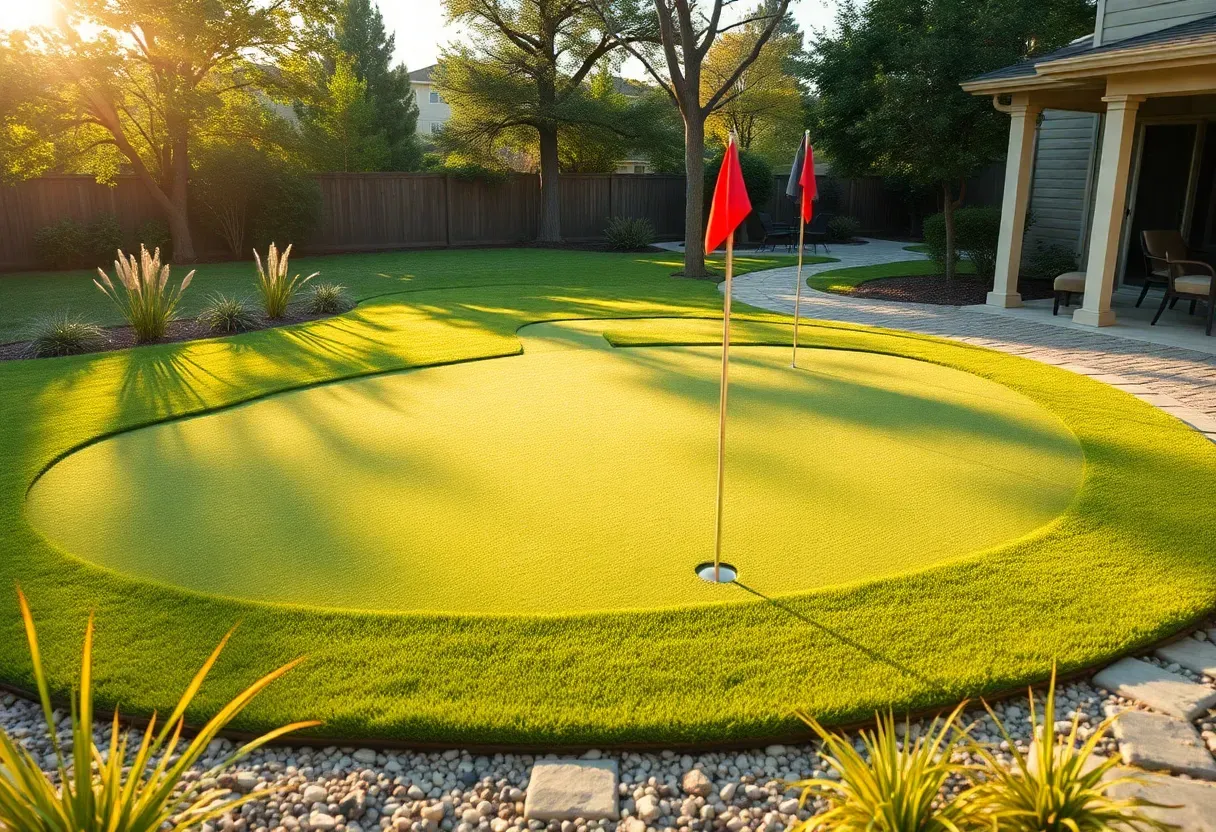 29 Backyard Putting Green Ideas