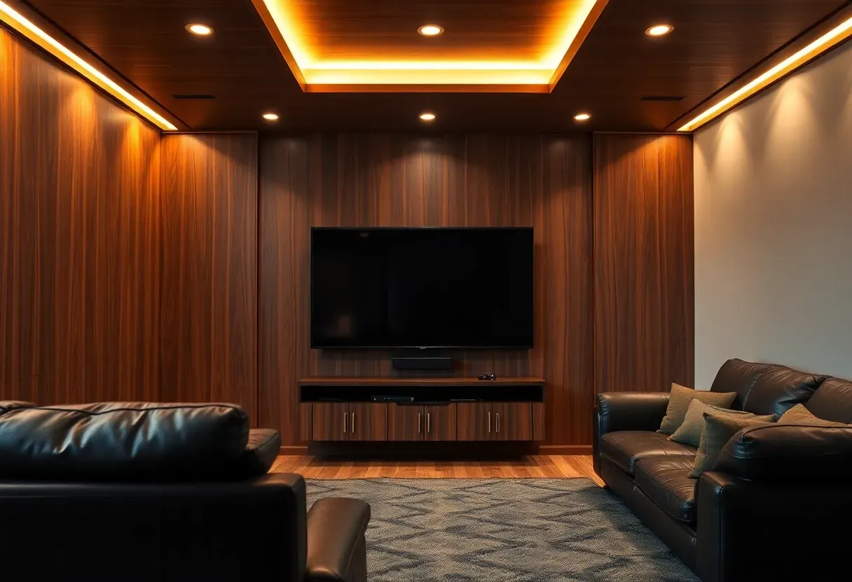 25 Basement TV Wall Ideas
