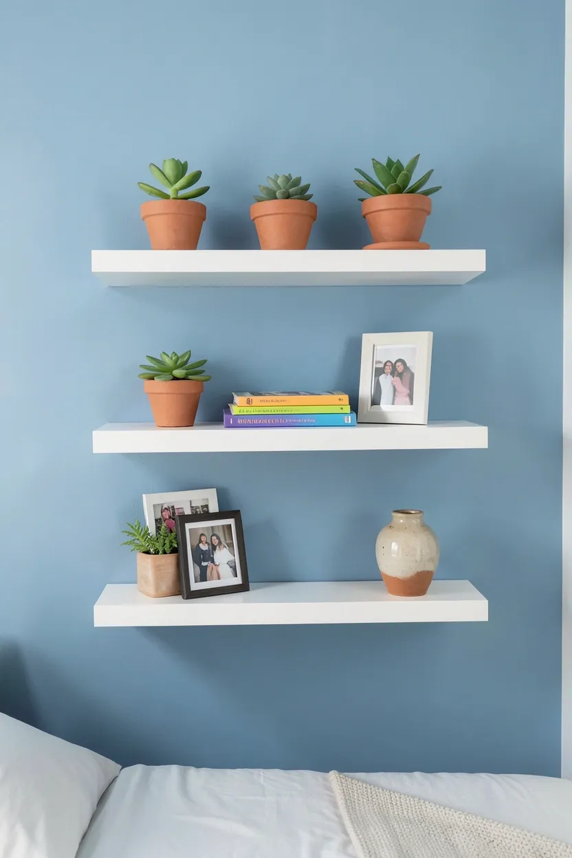 Floating Shelves Display