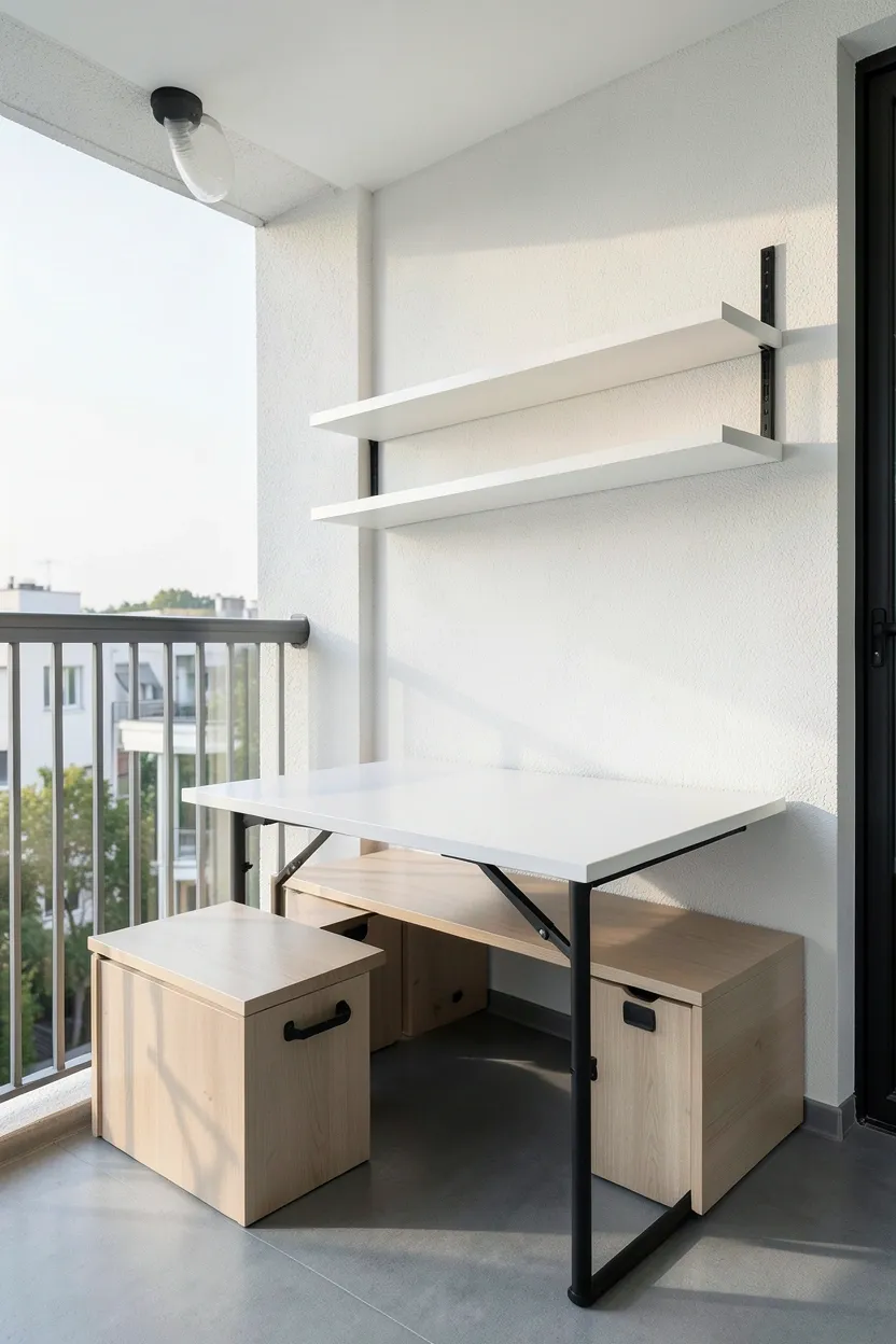 Smart Space-Saving Balcony Solutions