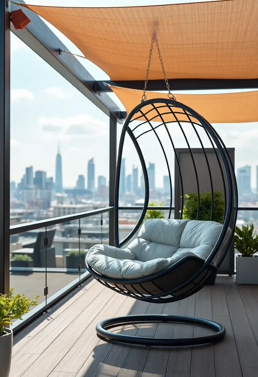 Swing seat for relaxation