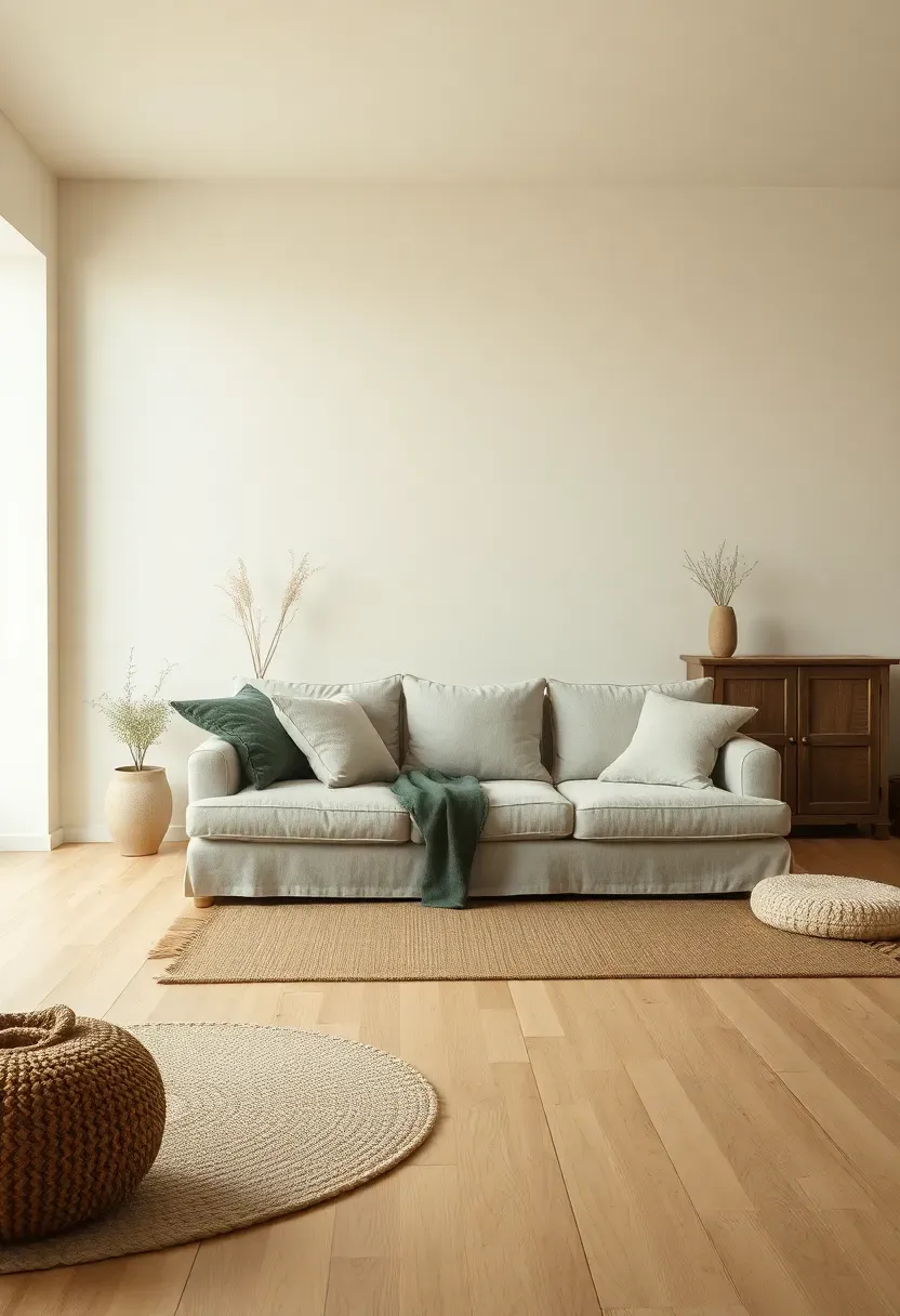 Open plan with vintage accents at the edges