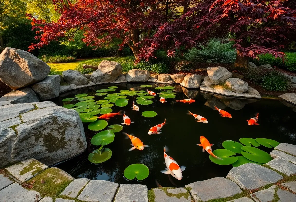 29 Backyard Koi Pond Ideas for Every Yard
