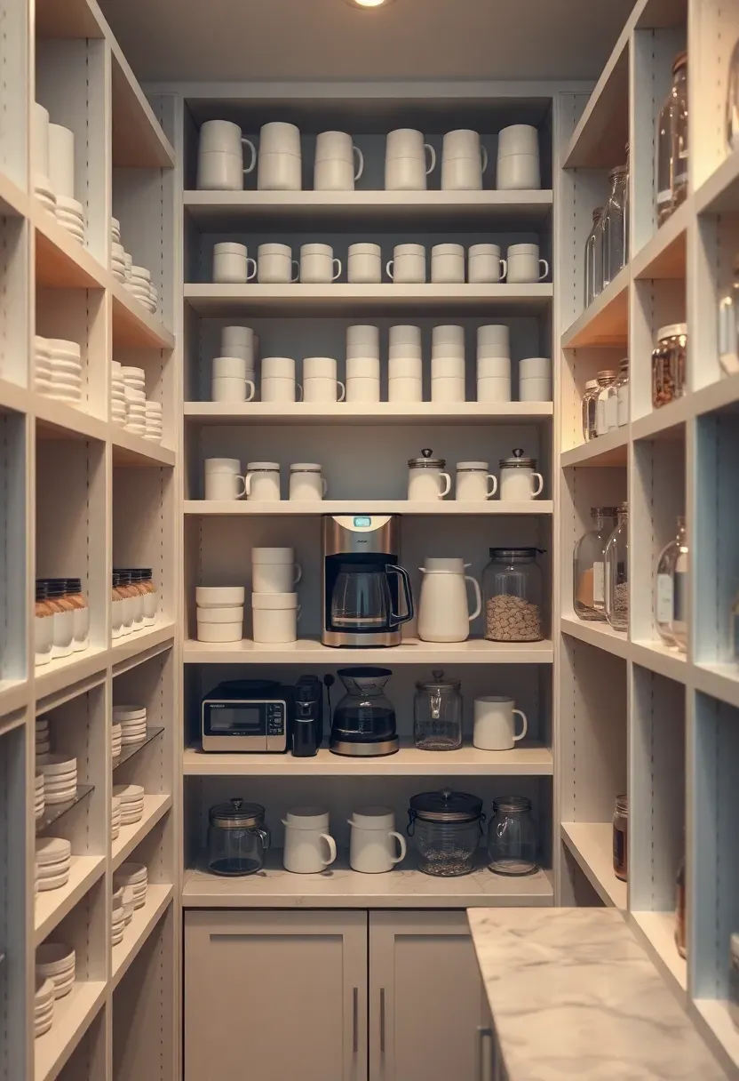 Candlelight cluster on a tray