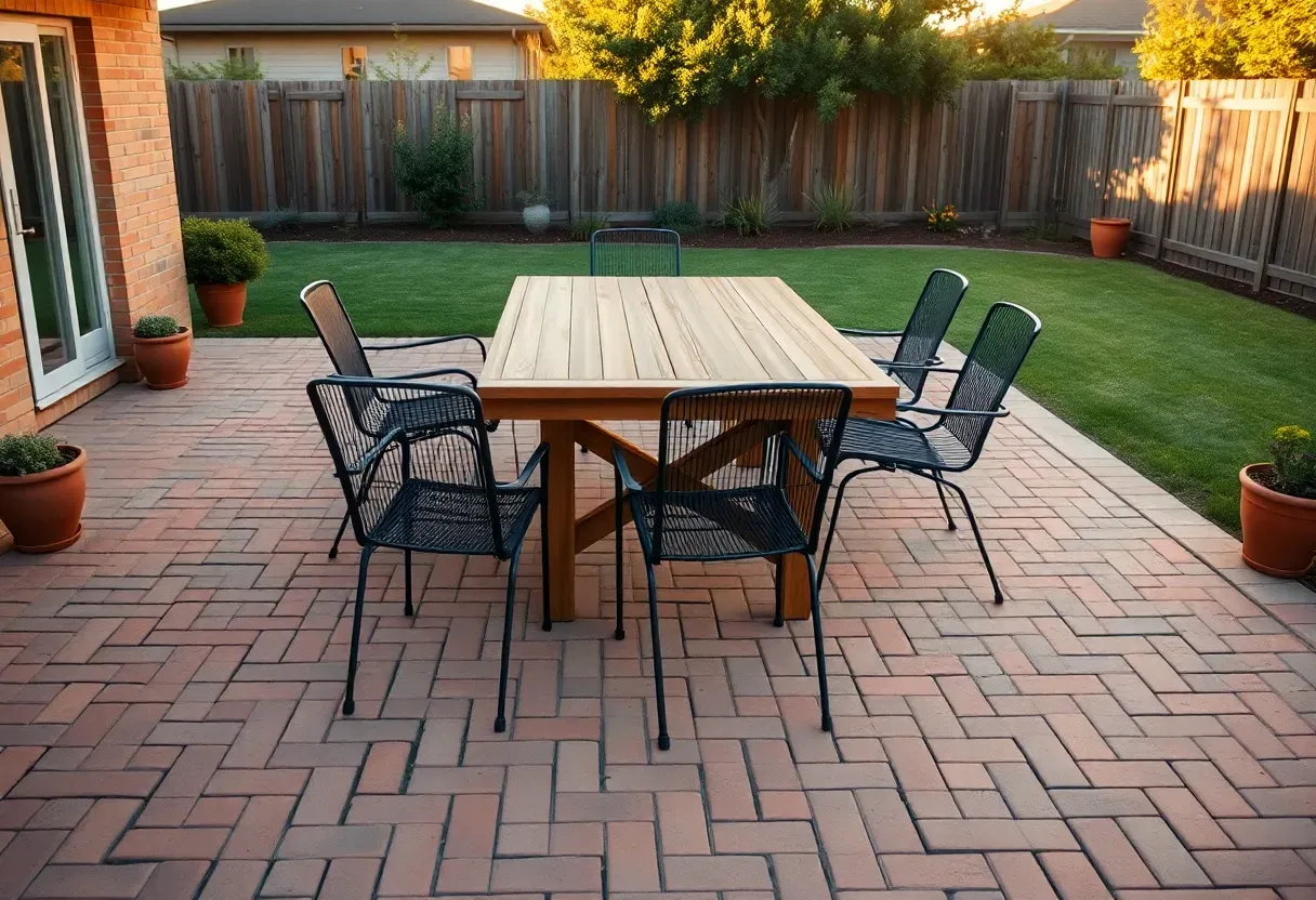 17 Backyard Simple Paver Patio Ideas