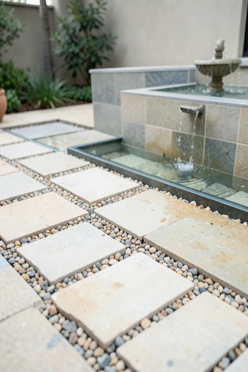 Permeable Paver System for Drainage