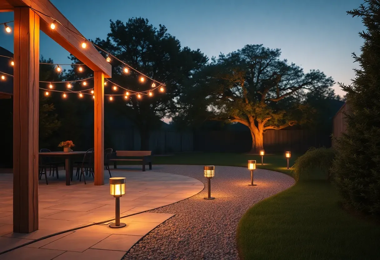 17 Backyard Lights Ideas