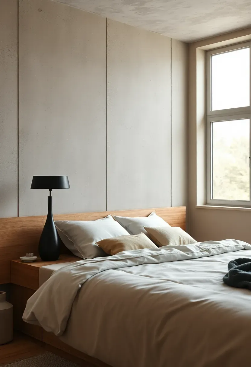 21 Japandi Industrial Bedroom for Comfort and Visual Balance