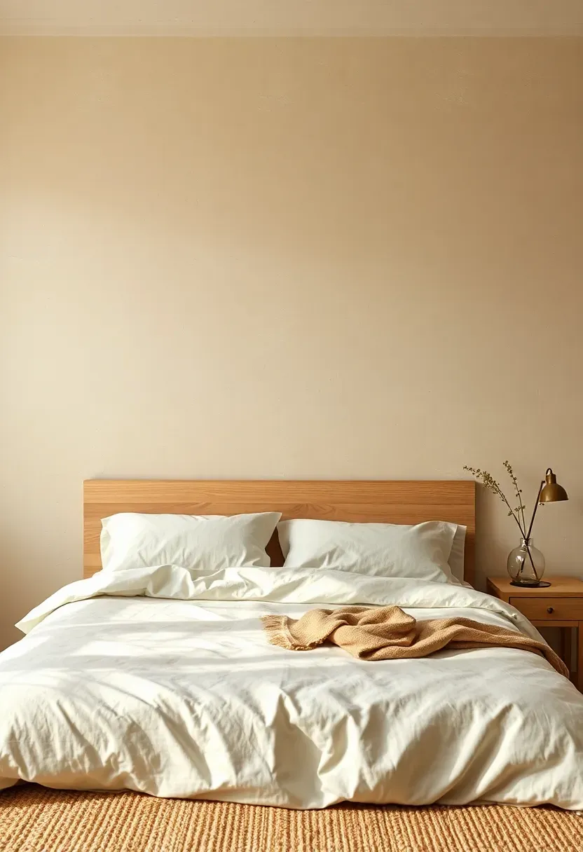 Wabi-sabi plaster accent wall