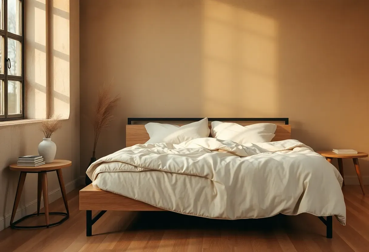 21 Japandi Industrial Bedroom for Comfort and Visual Balance