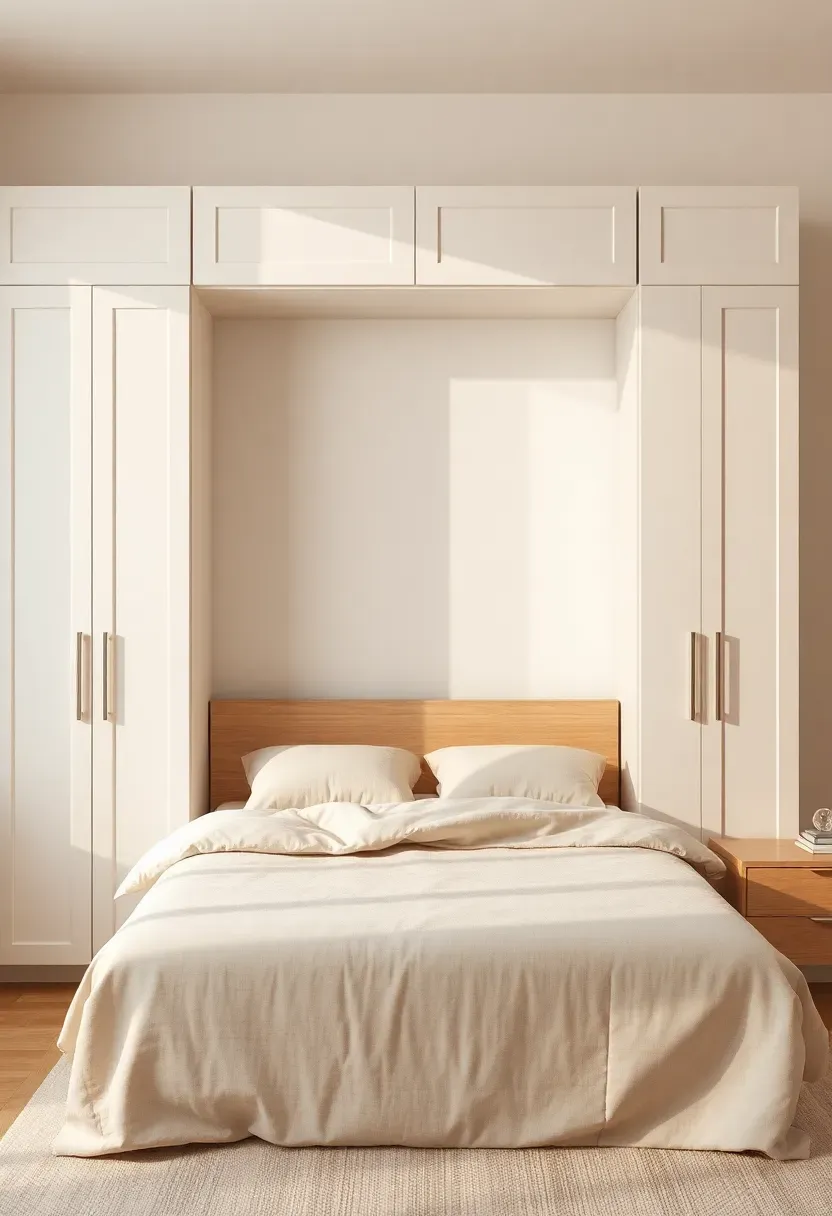 IKEA PAX wall system with integrated bed