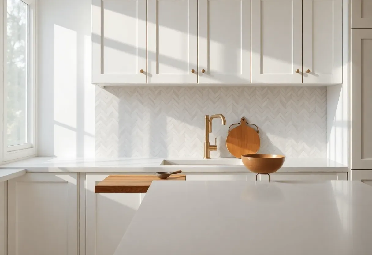 29 Backsplash Ideas for White Cabinets and Quartz Countertops