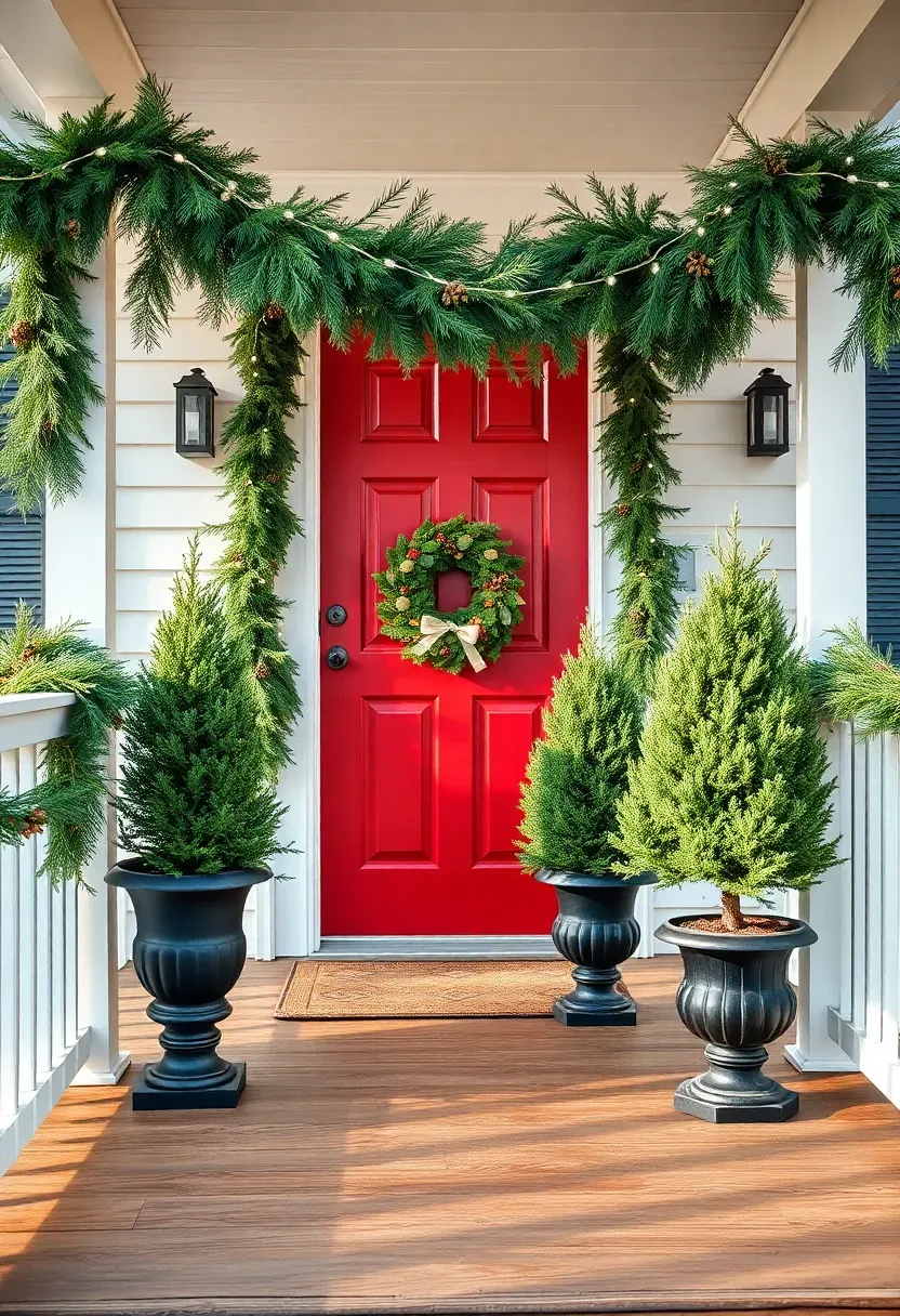 27 Charming Front Porch Christmas Ideas for Holiday Curb Appeal
