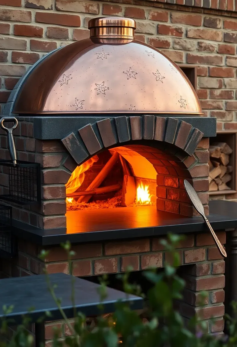 Hyper-realistic 3/4 view of a compact rooftop outdoor kitchen with built-in electric grill, stainless steel mini-fridge, quartz countertop with integrated sink, glass windscreen, and city skyline visible in the distance. Materials: quartz countertop, stainless steel appliances, glass windscreen, ipe wood decking. Bright urban daylight, modern sleek palette with city views. Urban oasis mood, shallow depth of field with sharp focus on countertop details and glass windscreen, skyscrapers and sky visible beyond. No text, no logos, no watermarks.