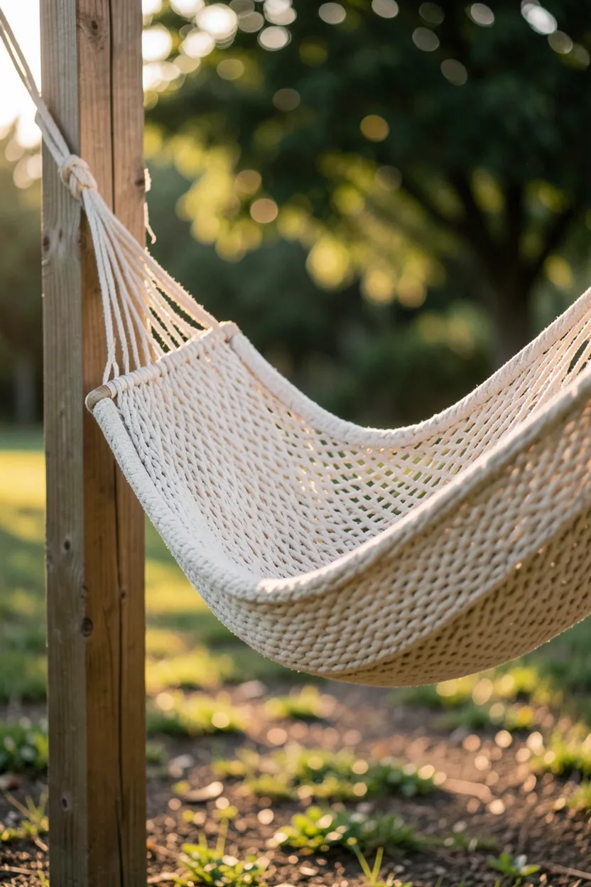 Woven Hammock Rest Spot