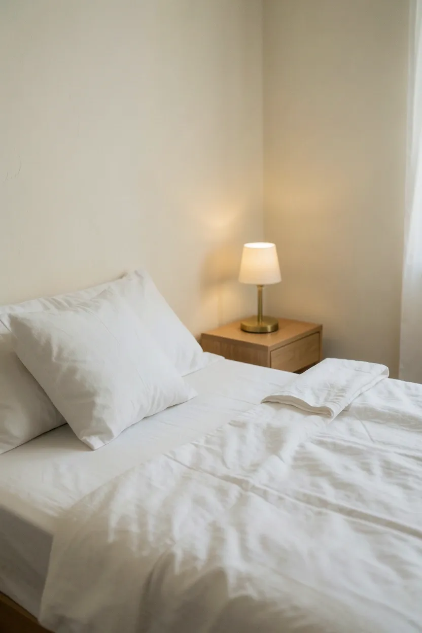 Minimalist planner open on a clean desk — intentional scheduling and saying no to non-essential commitments