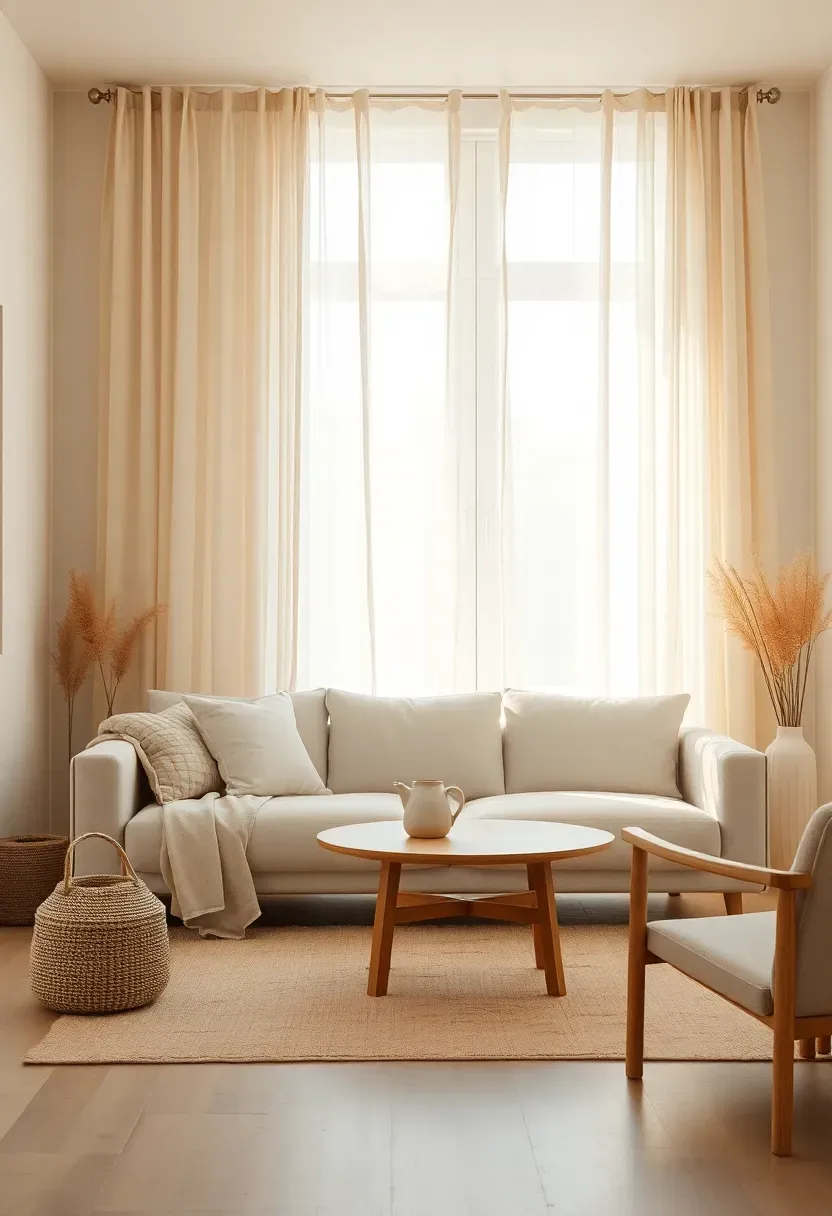 Sheer Window Wall for Soft Daylight