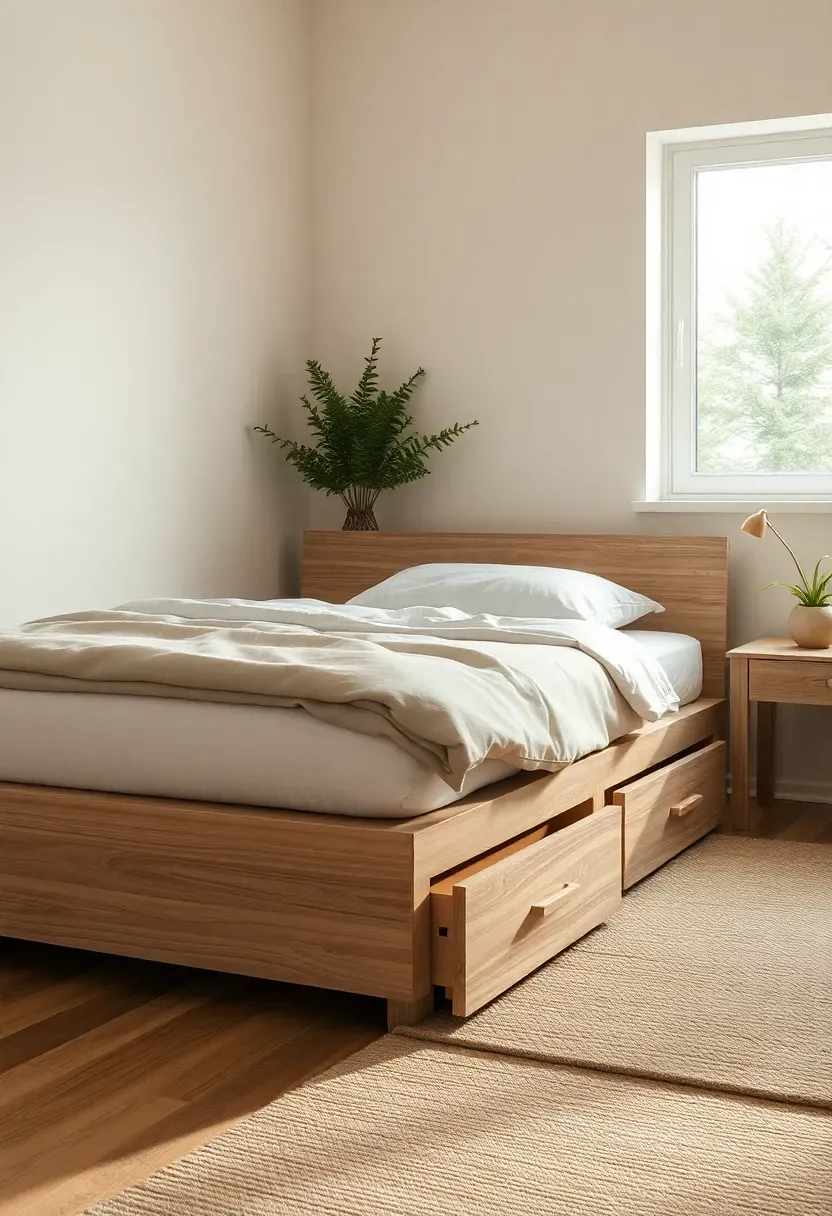 Under-bed drawer system with toe-kick lighting
