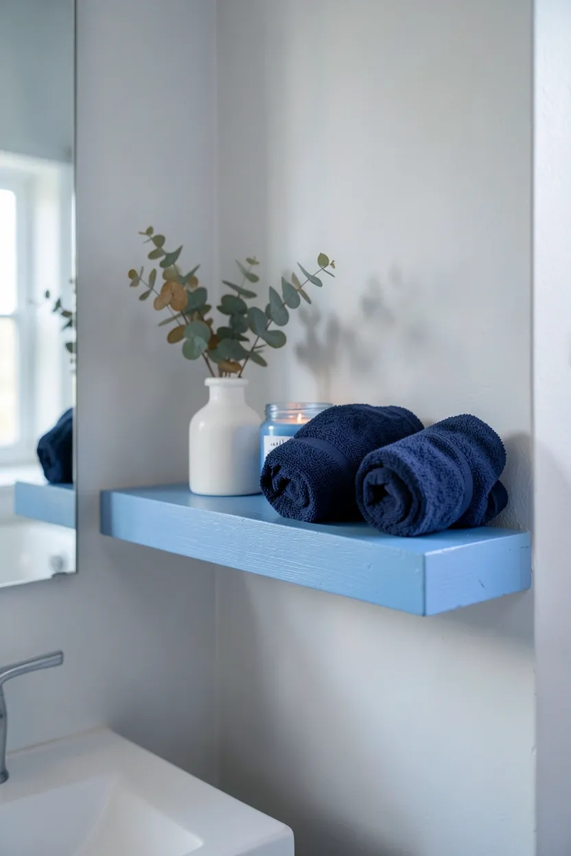 Bathroom accent wall with natural green marble tiles showing organic veining paired with brass fixtures for a spa-like effect