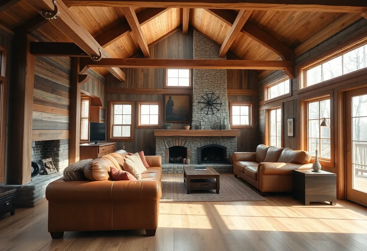 Rustic Tiny House Interior