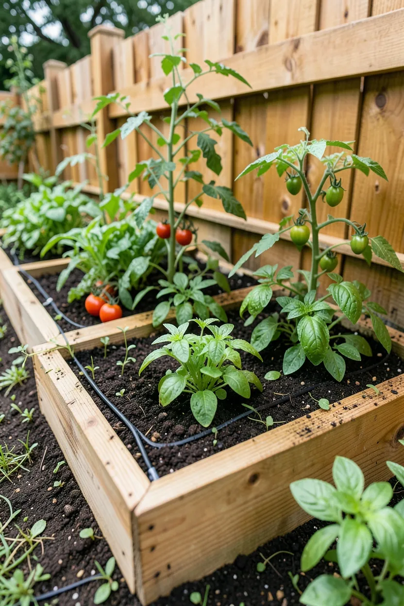 Compact Vegetable Garden Beds